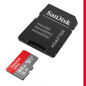 Micro Secure Digital Card SanDisk Extreme, 64GB, Clasa 10 - SDSQUAB-064G-GN6MA