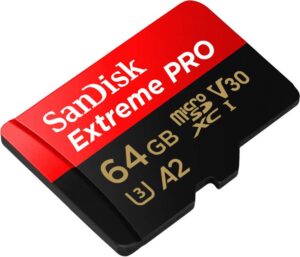 Micro Secure Digital Card SanDisk Extreme PLUS, 64GB, Clasa 10 - SDSQXCU-064G-GN6MA