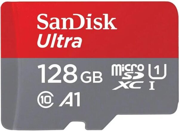 Micro Secure Digital Card SanDisk Ultra, 128GB, Clasa 10 - SDSQUAB-128G-GN6MA