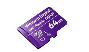 Micro Secure Digital Card Western Digital, 64GB, Clasa 10, Purple - WDD064G1P0C
