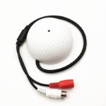 Microfon audio cu preamplificator LN-SM04; pentru camere de supraveghere video