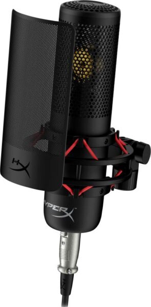 Microfon HP HyperX ProCast, cardioid, USB, Negru - 699Z0AA