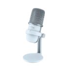 Microfon HP HyperX SoloCast, cardioid, USB, Alb - 519T2AA