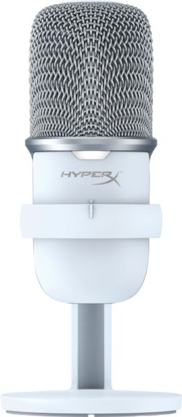 Microfon HP HyperX SoloCast, cardioid, USB, Alb - 519T2AA