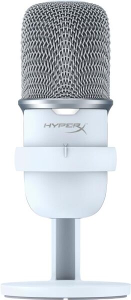 Microfon HP HyperX SoloCast, cardioid, USB, Alb - 519T2AA