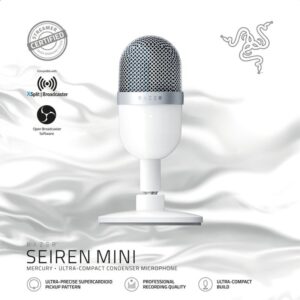 Microfon Razer Seiren Mini Mercury - RZ19-03450300-R3M1