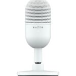 Microfon Razer Seiren V3 Mini White USB, frecventa raspuns - RZ19-05050300-R3M1