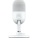Microfon Razer Seiren V3 Mini White USB, frecventa raspuns - RZ19-05050300-R3M1