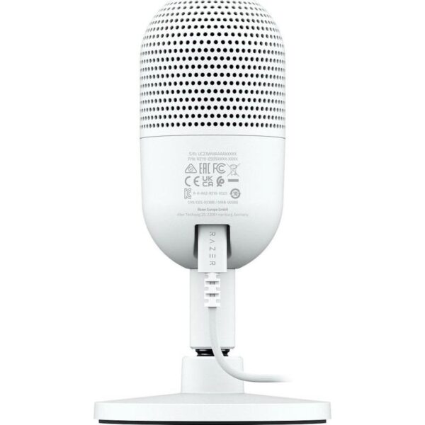 Microfon Razer Seiren V3 Mini White USB, frecventa raspuns - RZ19-05050300-R3M1