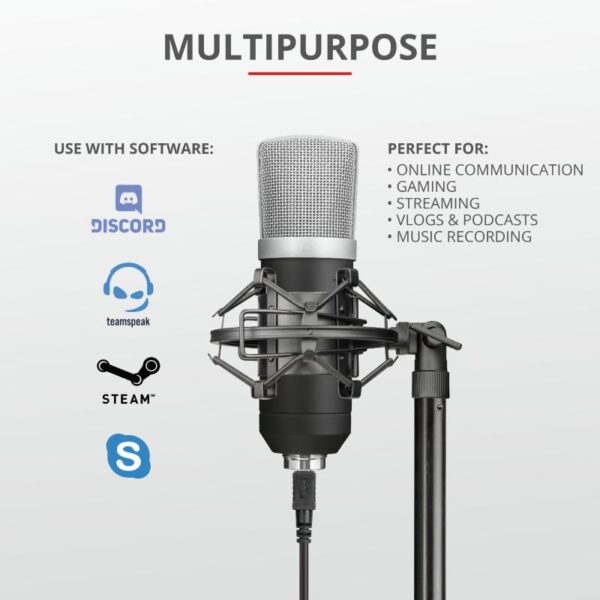Microfon Trust GXT 252 Emita Streaming - TR-21753