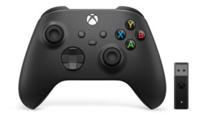 Microsoft Xbox Series X Wireless Controller + WL Adapter for Win 10 - 1VA-00002