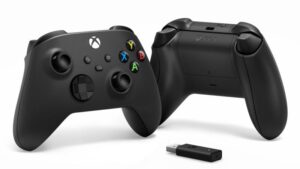 Microsoft Xbox Series X Wireless Controller + WL Adapter for Win 10 - 1VA-00002