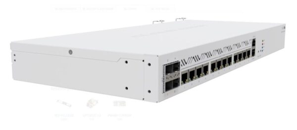 MIKROTIK, 16 Port Wired Router, CCR2116-12G-4S+, Procesor: 2Ghz