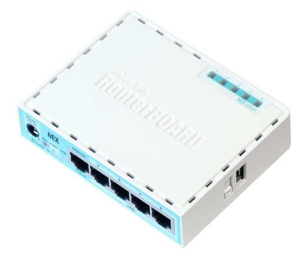 MIKROTIK 5-PORT GIGABIT ETHERNET ROUTER, RB750GR3, 5*10/100/1000Ethernet ports, CPU nominal