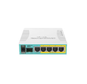 Mikrotik 5-Port Gigabit Ethernet router, RB960PGS, 5* 10/100/1000Ethernet ports, 1