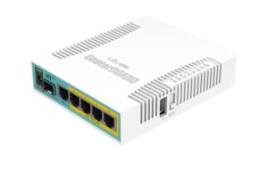 Mikrotik 5-Port Gigabit Ethernet router, RB960PGS, 5* 10/100/1000Ethernet ports, 1