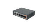 Mikrotik 5-Port Gigabt Ethernet Router, RB760iGS, 5* 10/100/1000Ethernetports, CPU nominal