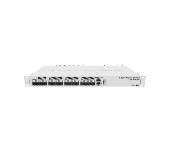 Mikrotik Cloud Router Switch, CRS317-1G-16S+RM; 1 x Gigabit LAN