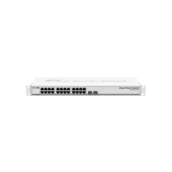 MikroTik Cloud Smart Switch 326-24G-2S+RM with 24* 10/100/1000 GigabitEthernet - CSS326-24G-2S+RM