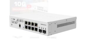 MIKROTIK, CSS610-8G-2S+IN 8G, 2 SFP+ Port, Indoor Switch 64kb Flash
