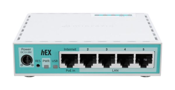 MIKROTIK HEX E50UG 512 MB DDR3, Procesor: EN7562CT @ 950 MHz