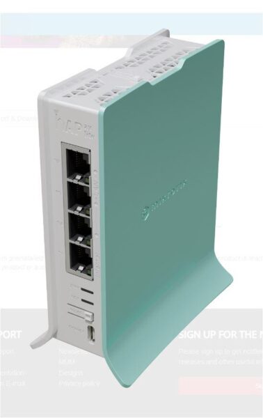 Mikrotik L41G-2AXD HAP AX LITE Gigabit wireless router
