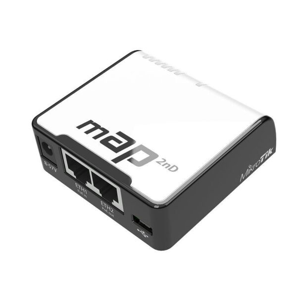 Miktrotik Micro Access Point, RBMAP2ND; wireless Dual-Chain 2.4GHzAccess Po