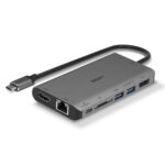Mini Docking Station Lindy USB 3.2 Type C - 4K HDMI & DP - LY-43323
