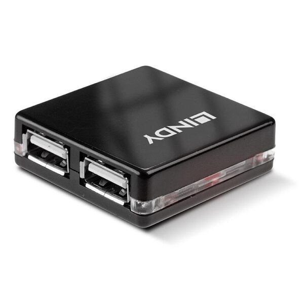 Mini Hub Lindy 4 Port USB 2.0 - LY-42742