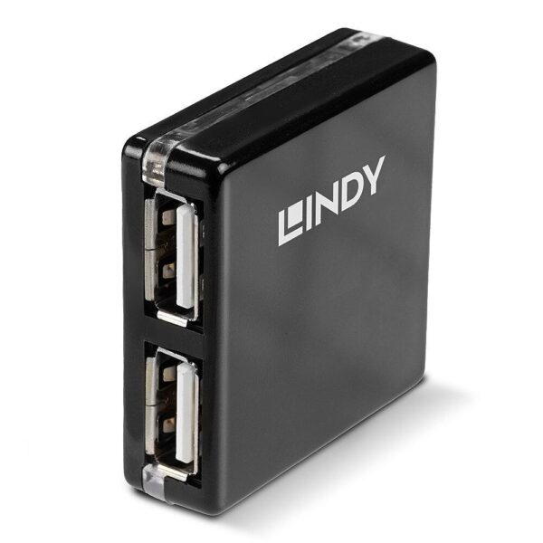 Mini Hub Lindy 4 Port USB 2.0 - LY-42742