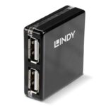 Mini Hub Lindy 4 Port USB 2.0 - LY-42742