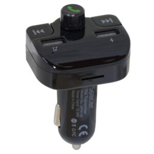 Modulator autor FM Spacer, Bluetooth 5.0, 2xUSB max. 5V/3.1A - SPFM-02