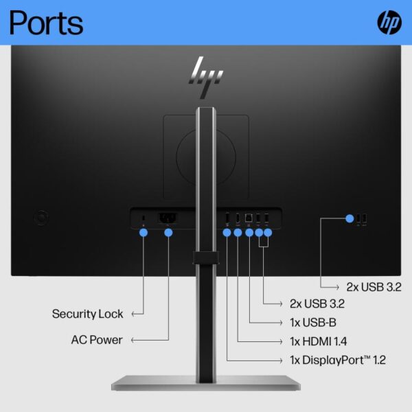 Monitor 27" HP EliteDisplay E27 G5, LED, IPS, FHD 1920x1080 - 6N4E2AA