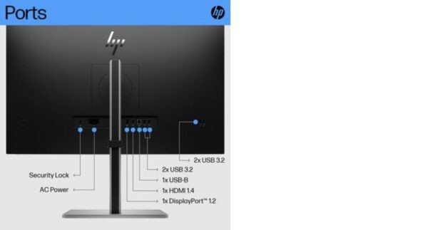 Monitor 27" HP EliteDisplay E27 G5, LED, IPS, FHD 1920x1080 - 6N4E2AA