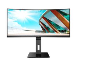 Monitor 34" AOC CU34P2A, UWQHD 3440* 1440, curbat 1500R