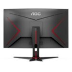 Monitor LED AOC C24G2AE/BK, 23.6", FHD VA, 1 ms, 165Hz, negru si rosu - imagine 12