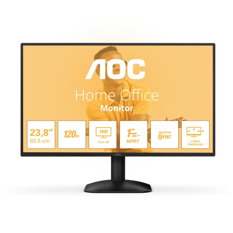 Monitor AOC 23.8" 24B31H-01 Monitor AOC 23.8" 24B31H - imagine 1