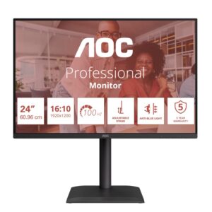 Monitor AOC 24" X24E4U, Diagonal (inch): 24, Diagonal (cm): 60