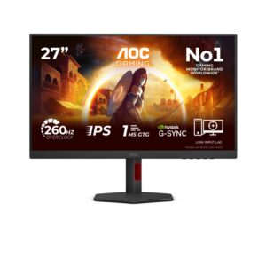 Monitor AOC 27" 27G4ZR, Diagonal (inch): 27, Diagonal (cm): 68
