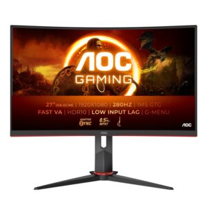 Monitor AOC 27" C27G2Z3/BK, Curvature: 1500R, Diagonal (inch): 27