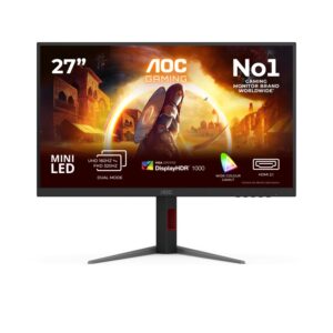 Monitor AOC 27" U27G4XM, Diagonal (inch): 27, Diagonal (cm): 68