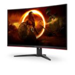 Monitor 31.5" AOC CQ32G2SE/BK, Curved 1500R, Gaming, QHD 2560*1440