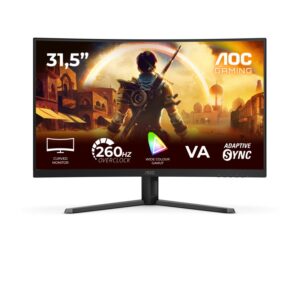 Monitor AOC 31.5" C32G42ZE, Curvature: 1500R, Diagonal (inch): 31.5