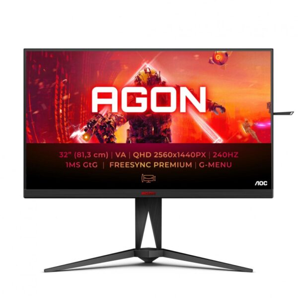 MONITOR AOC AG325QZN/EU 31.5", Panel Type: VA, Backlight: WLED