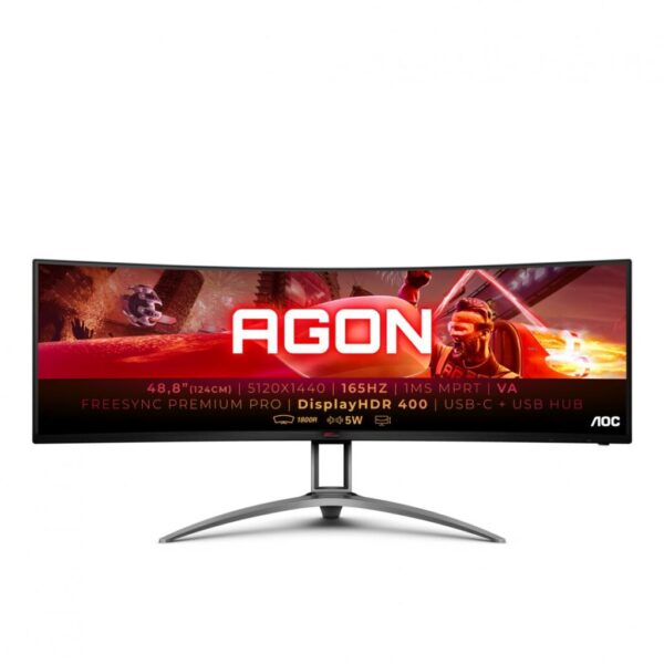 MONITOR AOC AG493UCX2 48.8", Panel Type: VA, Backlight: WLED