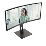 MONITOR AOC CU34P3CV 34", Panel Type: VA, Backlight: WLED