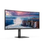 MONITOR AOC CU34V5C/BK 34", Panel Type: VA, Backlight: WLED - imagine 4