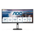MONITOR AOC CU34V5C/BK 34", Panel Type: VA, Backlight: WLED