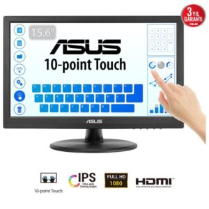 Monitor Asus 15.6" VT169HE, Touch: Yes, Diagonal (inch): 15.6
