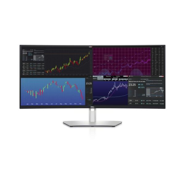 Monitor Dell 38" U3824DW, Curved USB-C, 95.29 cm, 3840 x 1600, 60Hz